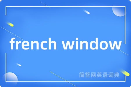 french window