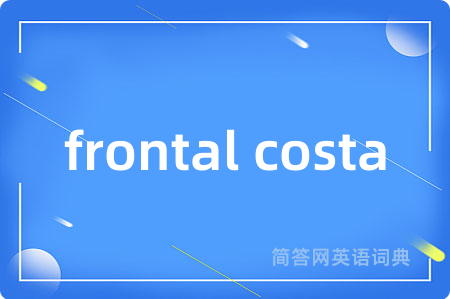 frontal costa