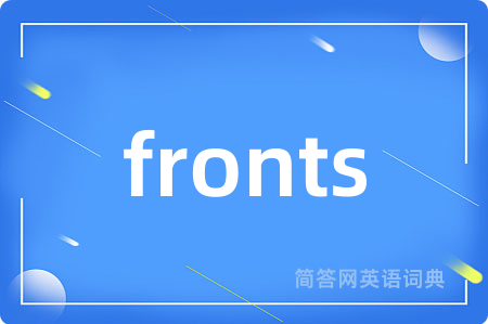 fronts