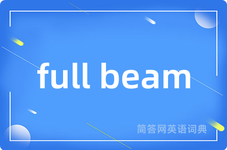 full beam
