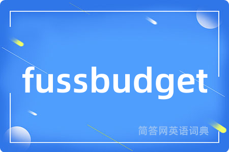fussbudget