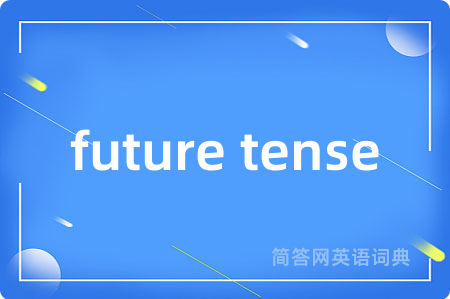 future tense