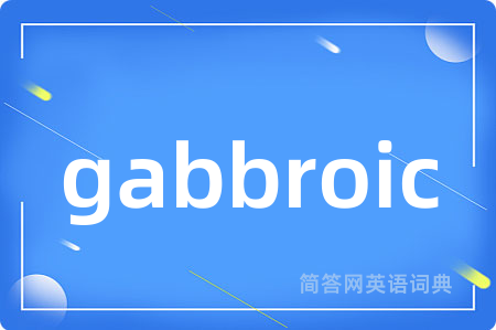 gabbroic