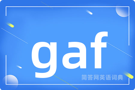gaf