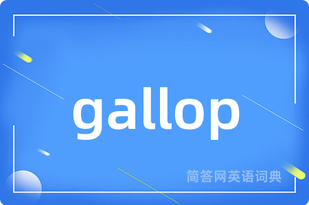 gallop