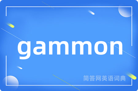 gammon