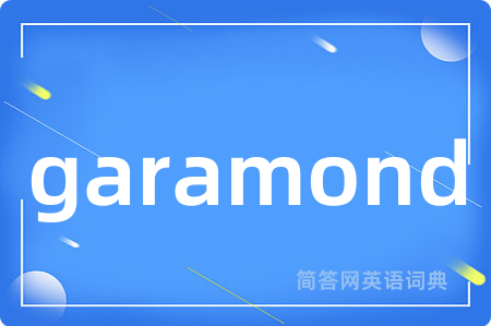 garamond