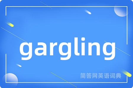 gargling