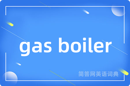 gas boiler是什么意思,gas boiler的中文翻译 gas boiler