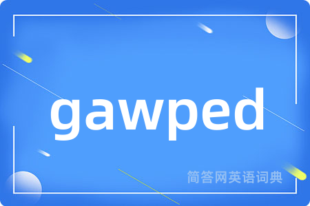 gawped