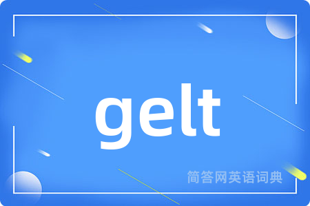 gelt