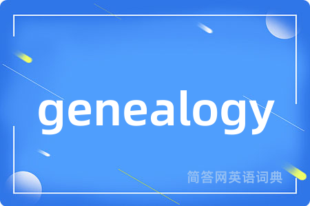 genealogy