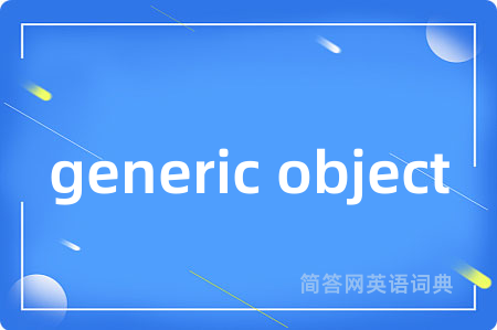generic object