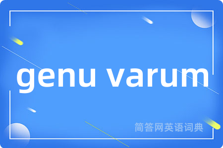 genu varum