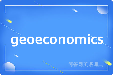 geoeconomics
