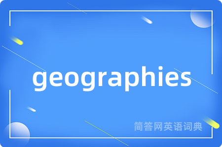 geographies