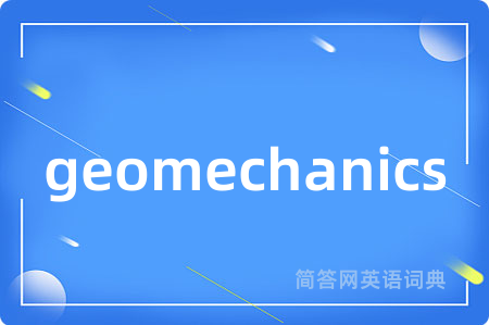 geomechanics