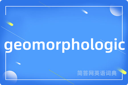 geomorphologic