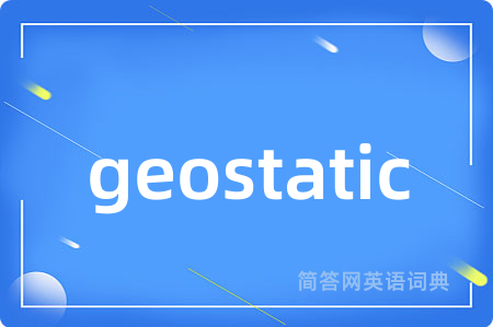 geostatic