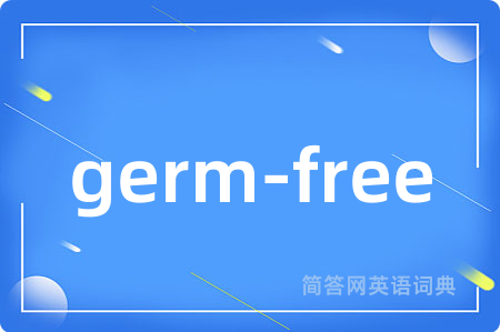 germ-free