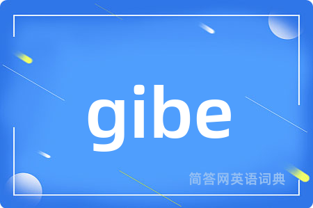 gibe
