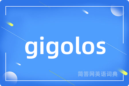 gigolos