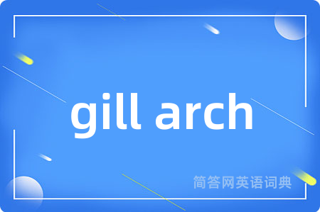 gill arch