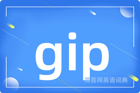 gip是什么意思,gip的中文翻译 gip
