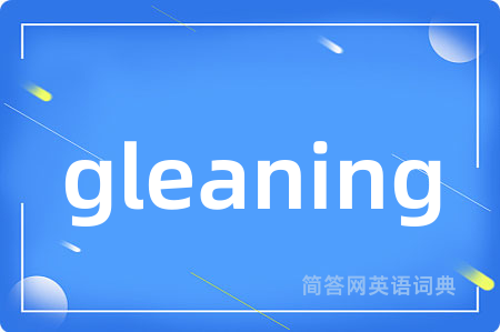 gleaning