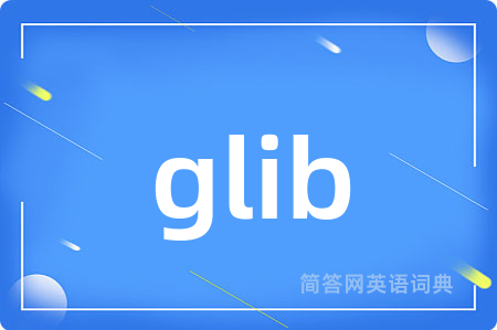 glib