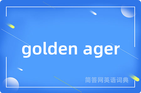 golden ager