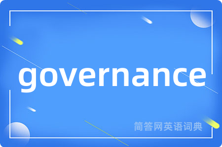 governance