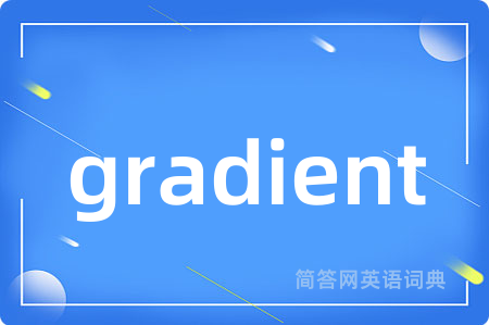 gradient