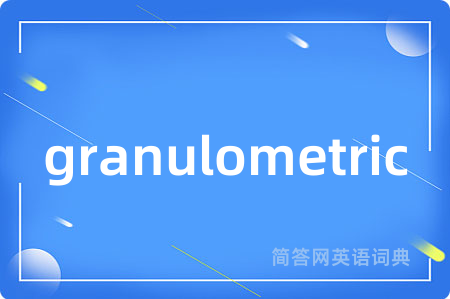granulometric