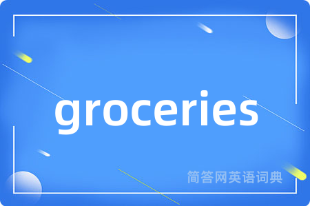groceries