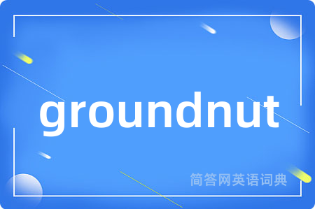 groundnut