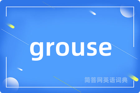 grouse