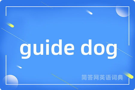 guide dog