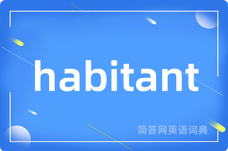 habitant