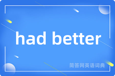 had better