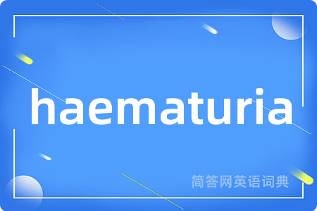 haematuria