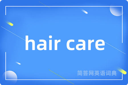 hair care