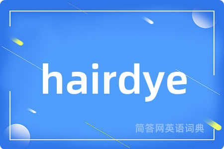 hairdye