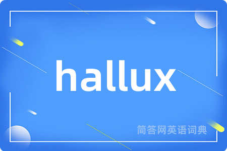 hallux