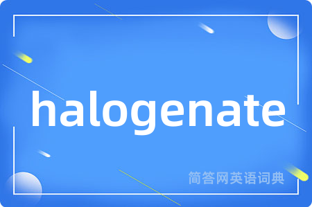 halogenate