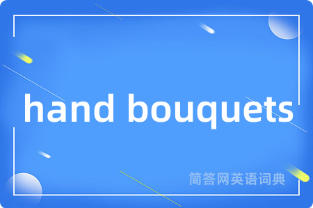 hand bouquets