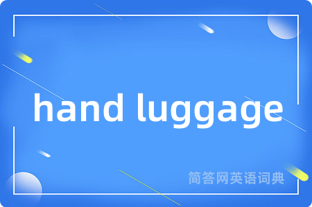 hand luggage