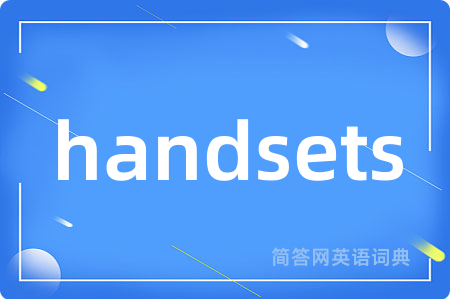 handsets