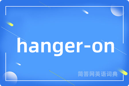 hanger-on
