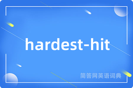 hardest-hit